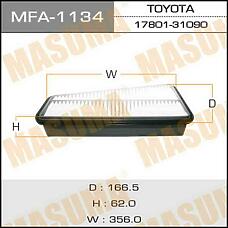 MASUMA MFA-1134 (178010P010 / 1780131090) фильтр воздушный\ Toyota (Тойота) Land Cruiser (Ленд Крузер) 120 / prado grj120 1grfe