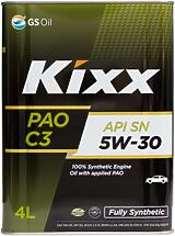 KIXX L209144TE1 (5w30) масло моторное kixx pao 5w-30 api sn / cf, acea c3, мв 229.51 4л l209144te1