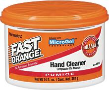 PERMATEX 35013  очиститель для рук крем для очистки рук фаст оранж с мелкодисперсной пемзой fast orange - hand cleaner cream formula, 397мл