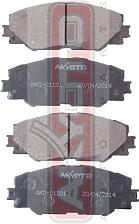 AKYOTO AKD-01101 (0446542180) колодки тормозные дисковые передние
