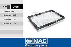 NAC 7707 (0K01113Z40 / 9167 / EAF00113T) фильтр возд. : Sportage (Спортедж) I (94-05), retona (00~)