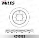 MILES K010128 (K010128) диск тормозной задний Mitsubishi (Мицубиси) Lancer (Лансер) 1.3 / 1.6 / 2.0 01 / galant 1.8 / 2.0 9204 (trw df4193) k010128