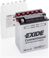 EXIDE EB14L-A2  аккумуляторная батарея евро 14ah 145a 134 / 89 / 166 moto\