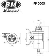 BM FP0003 (FP0003 / FP0003_BM) топливный электробензонасос