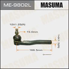 MASUMA ME-9802L (4504729115) наконечник рулевой тяги