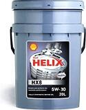 SHELL 550040540  масло моторное helix hx8 syn 5w30 (20л.)