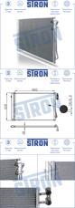 STRON STC0074  радиатор кондиционера, BMW (БМВ) z4 II (e89), n52b30a, n52b30b, n52b30bf 2009-2017