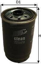 CLEAN FILTERS DN2740  фильтр топливный : i30 / i30 cw (fd) 1.4crdi / 1.6crdi 15-, i40 / i40 cw (vf) 1.6crdi / 1.7crdi 15- : Carens (Каренс) IV 1.7crdi 15-, optima 1.6crdi / 1.7crdi 16-