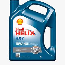 SHELL 550040315 (10w40 / 550040315) масло моторное shell helix ultra hx7 10w-40 4л.