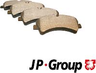 JP GROUP 1163705712  колодки торм. mb Sprinter (Спринтер) / VW crafter 06> задн. к-т ккб(698144001)