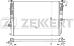 ZEKKERT mk-1073 (214100014R / 214100067R / 8660003475) радиатор охлаждения двигателя Renault (Рено) fluence 10- Megane (Меган) III 08-  Scenic (Сценик) III 09-