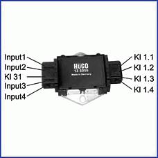 HUCO 138055 (8D0905351 / 98VW12A223AA / 4D0997351) коммутатор системы зажигания