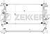 ZEKKERT mk-1539 (1697482 / 1705805 / 1727475) радиатор охлаждения двигателя Ford (Форд) c-max II 10- Focus (Фокус) III 10-