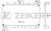 ZEKKERT mk-1080 (2531029000 / 2531029010) радиатор охлаждения двигателя  lantra II 95-