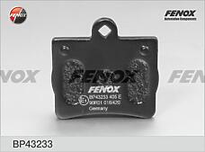 FENOX BP43233 (0024205120 / BP43233) колодки дисковые задние\ mb w202 1.8 / 2.0d / 2.5d / td 93-01