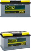 GANZ GA1000  аккумулятор 100 а / ч обратная 353x175x190 en820 а