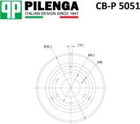 PILENGA cb-p5051 (6001547499 / 60015474998200876298 / 6001548403) pilenga верхняя опора стойки амортизатора Renault (Рено) Lada (Лада) largus logan dacia sandero duster