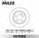 MILES k010560 (K010560) диск тормозной BMW (БМВ) 3 e46 316-323 98-05 задний d=276мм.