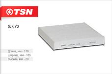 TSN 9.7.73 (08R79SAA600B / 80291SAA505HE / 80291SAA506HE) фильтр салона\ Fiat (Фиат) sedici 1.6 / 1.9d 06>, Suzuki (Сузуки) Swift (Свифт) 1.3ddis / sx4 1.5 06>