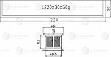 LUZAR LCD0118  осушитель конденсера для а / м лада 2170 приора / калина (04-) (тип panasonic) (с фильт. сетк.) (lcd 011