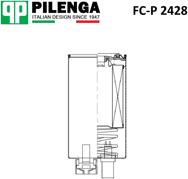 PILENGA fc-p2428 (FCP2428) pilenga фильтр топливный   4000-serie