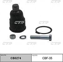 CTR CBF-35  замена на cbmz-17 опора шаровая (нов арт cb0274) cbf-35