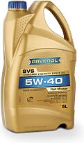 RAVENOL 4014835802841 (5w40) масло моторное svs standard viscosity synto oil sae 5w-40 (5л)