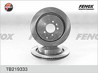FENOX TB219333 (TB219333) диск тормозной задний 350x59x5\ Land rover (Ленд ровер) Discovery (Дискавери) III 4.4 04>