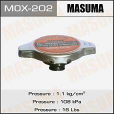 MASUMA MOX-202 (1640128120 / 1640128280 / 1640128430) крышка радиатора Honda (Хонда) / Mazda (Мазда) / Toyota (Тойота) / Nissan (Ниссан) / Subaru (Субару) / Suzuki (Сузуки) 1.1 кг / см2