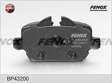 FENOX BP43200 (34216767145 / 34216767146 / 34216774417) колодки дисковые задние\ BMW (БМВ) e81 / e87 / e90 1.6i-2.0i / 1.6d / 1.8d 04>