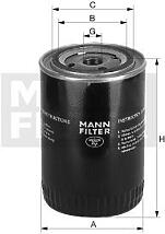 MANN-FILTER W 9069 (0986452063 / 1005597 / 10597) фильтр масляный\ Mitsubishi (Мицубиси) Pajero (Паджеро) 2.8d / 3.2d / canter 2.8d / 3.9d