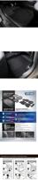 RIVAL 64701003  комплект автомобильных ковриков в салон Nissan (Ниссан) Terrano (Терано) III рестайлинг (4 / fwd) 2017- / Renault (Рено) duster I рестайлинг (4 / fwd) 2015-, литьевой полиуретан, с крепежом, 5 шт.