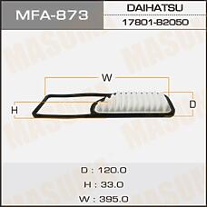 MASUMA MFA-873 (17801B2050) фильтр воздушный\ daihatsu mira kf-ve l275s 06-, mira custom kf-ve l285s 06>