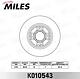 MILES K010543 (K010543 / K010543_MI) диск тормозной задний с подшипником Renault (Рено) Clio (Клио) III 05- / Megane (Меган) II 02- (trw df4274bs) k010543