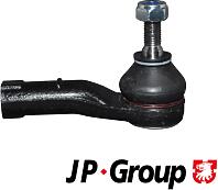 JP GROUP 4344601580 (01142 / 01164 / 16160) наконечник рулевой тяги | перед прав |