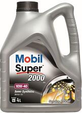 MOBIL 150018 (10W40) масло моторное mobil super 2000 x1 10w-40 4л.