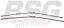 BSG BSG90-992-014 (BSG90992014) комплект щеток стеклоочистителя (650x600mm) / Audi (Ауди) q7,m.b sprinter,VW crafter 06~