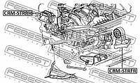 FEBEST CRM-STRRH (CRMSTRRH) опора двигателя правая Chrysler (Крайслер) sebring (jr) 2001-2006 crm-strrh