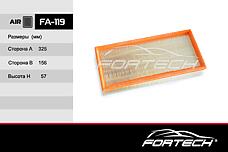 FORTECH FA119 (1444A4 / 1444A8 / 1444F4) фильтр возд.Peugeot (Пежо) / Citroen (Ситроен) / Fiat (Фиат) 1.6-2.0l,2.0hdi 88-04