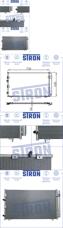 STRON STC0026  радиатор кондиционера, Toyota (Тойота) Previa (Превия) II (xr30, xr40), 1cdftv 2000-2006