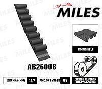 MILES ab26008  ремень грм Mitsubishi (Мицубиси) 2.2-2.4 87-94 /  1.6-2.0 90-98 (65x12.7)