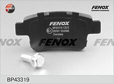 FENOX BP43319 (BP43319) колодки тормозные дисковые