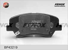 FENOX BP43219 (581012VA50 / BP43219) колодки тормозные дисковые | перед прав / лев |
