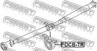 FEBEST FDCB-TR  подшипник подвесной карданного вала подходит для Ford (Форд) Transit (Транзит) tt9 2006-2013 [eu] fdcb-tr