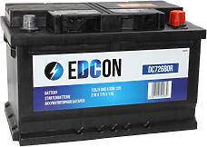 EDCON DC72680R  аккумуляторная батарея 19.5 / 17.9 евро 72ah 680a 278 / 175 / 175\