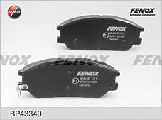FENOX BP43340 (BP43340) колодки тормозные дисковые | перед прав / лев |