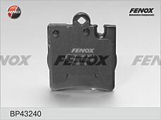 FENOX BP43240 (0034202820 / 0034205220 / 0054201920) колодки тормозные дисковые | зад прав / лев |