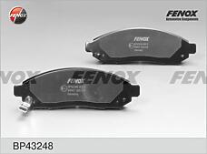 FENOX BP43248 (41060EA025 / 41060EB326 / 41060ZP00B) колодки тормозные дисковые | перед прав / лев |