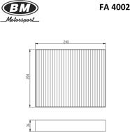 BM FA4002 (1315686 / 13271190 / 1354952) фильтр салона Ford (Форд) Focus (Фокус) II