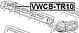 FEBEST VWCB-TR10 (VWCBTR10) подшипник подвесной карданного вала